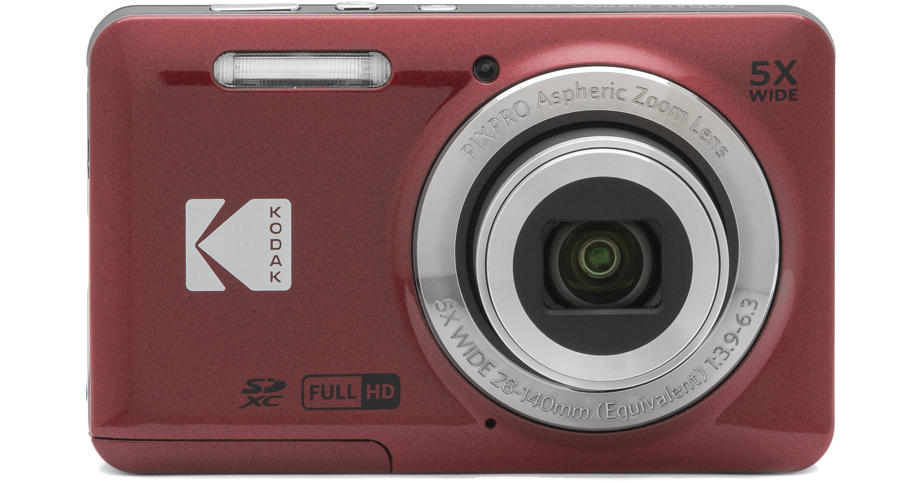 Kodak PIXPRO FZ55 Digital Camera (Red)