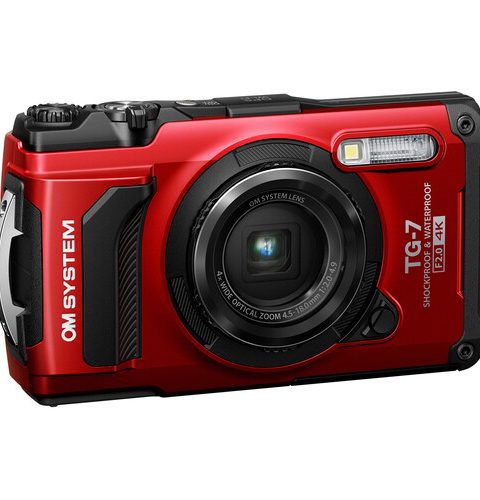 OM SYSTEM Tough TG-7 Digital Camera (Red) 1