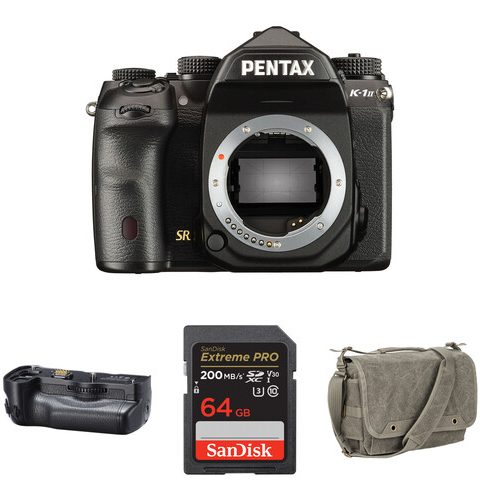 Pentax K-1 Mark II DSLR Camera Body with Battery Grip Kit 1