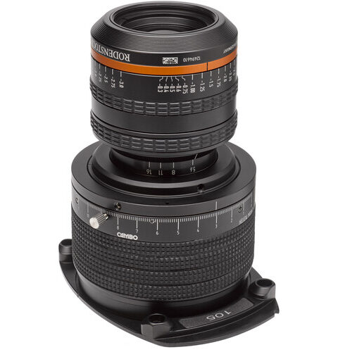Cambo WRA-5105 Wide-RS 105mm Macro-Digaron HR Lenspanel Aperture Only 1